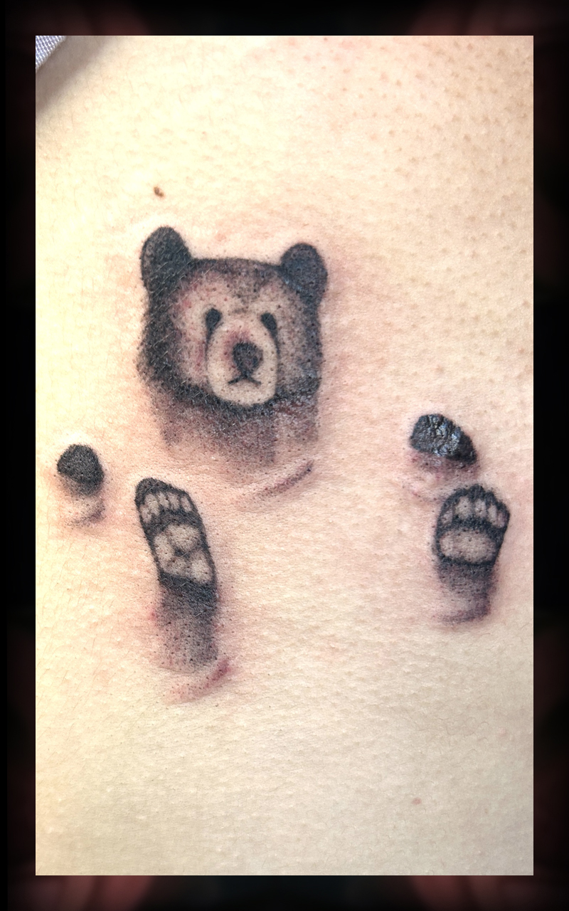 Bear tattoo