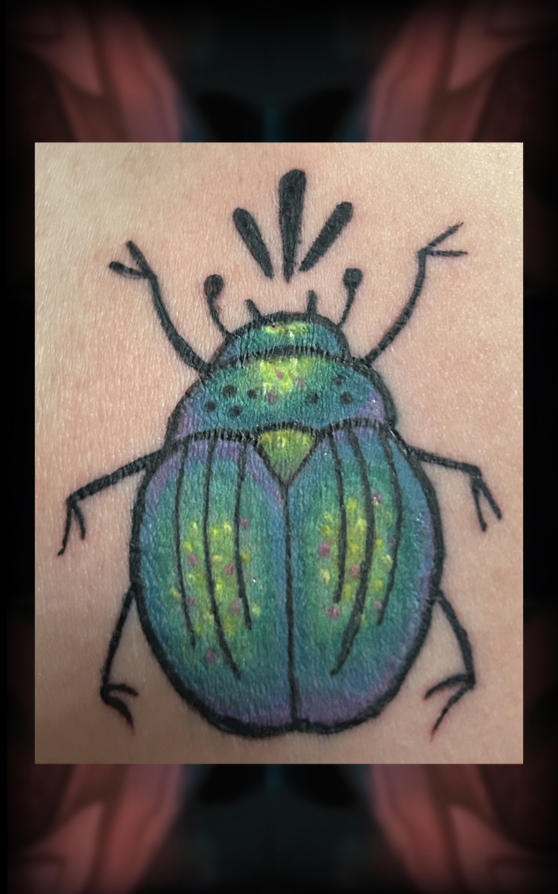 Beetle tattoo