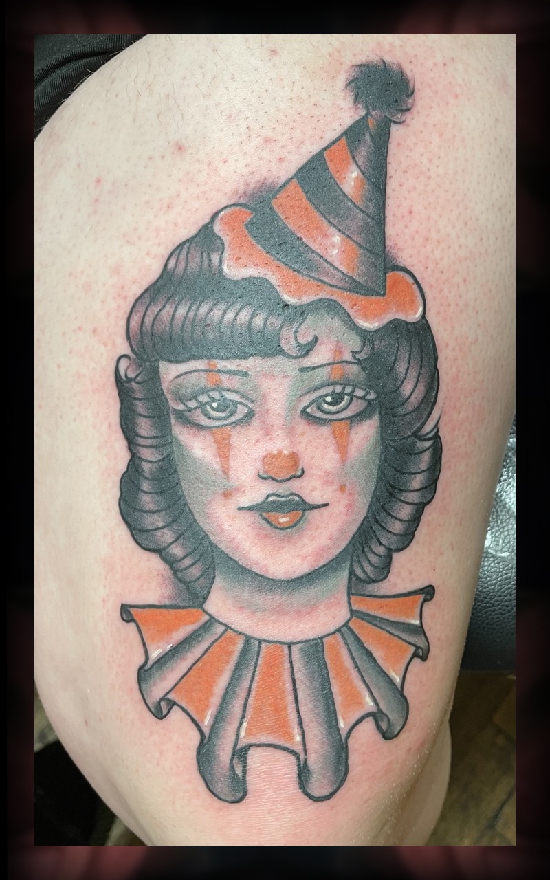 Devil woman tattoo