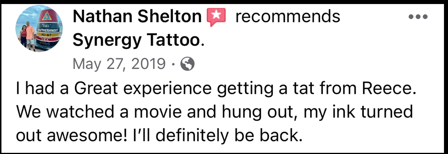 Best Tattoo Shop Review